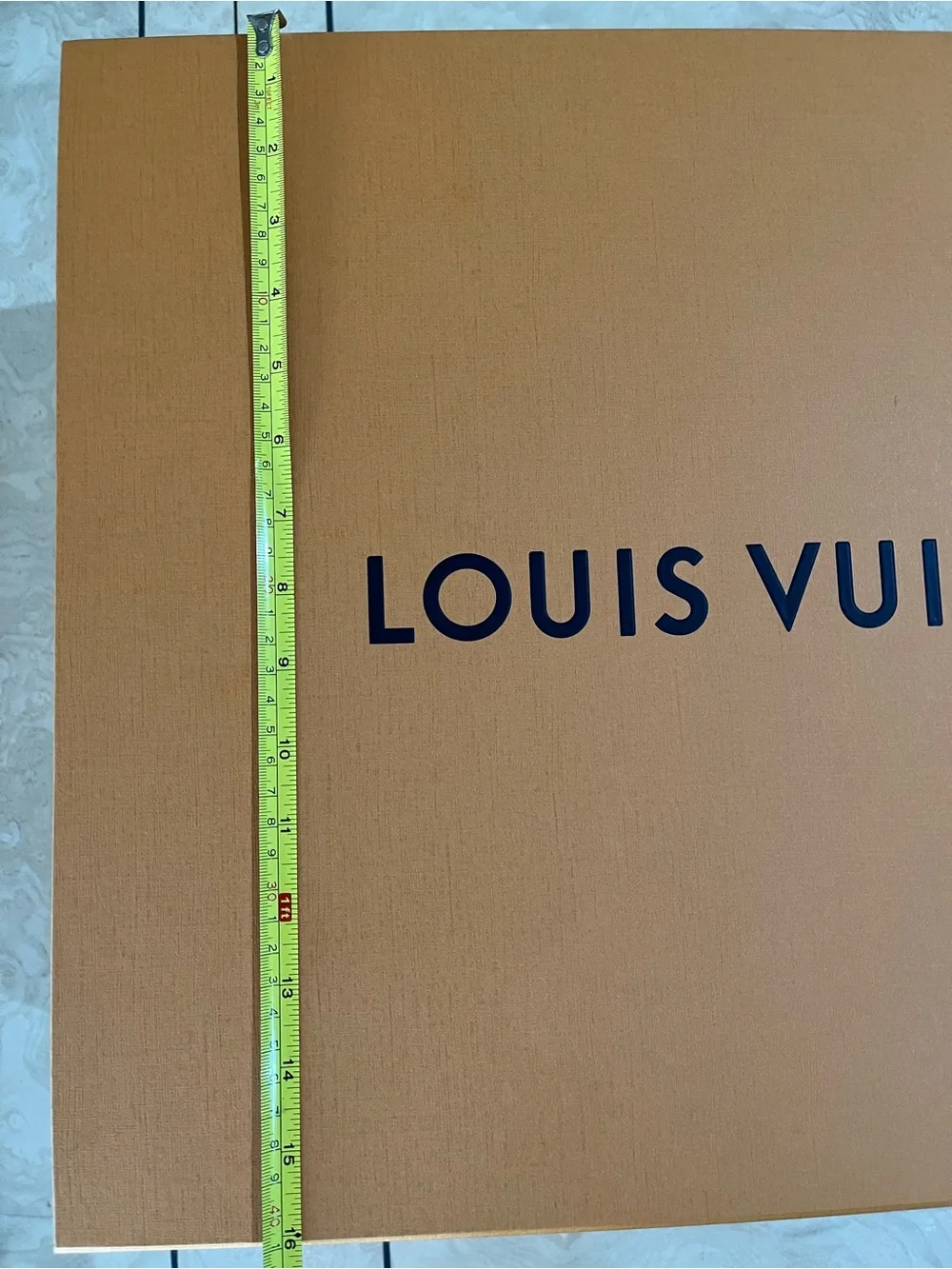 Louis Vuitton empty authentic